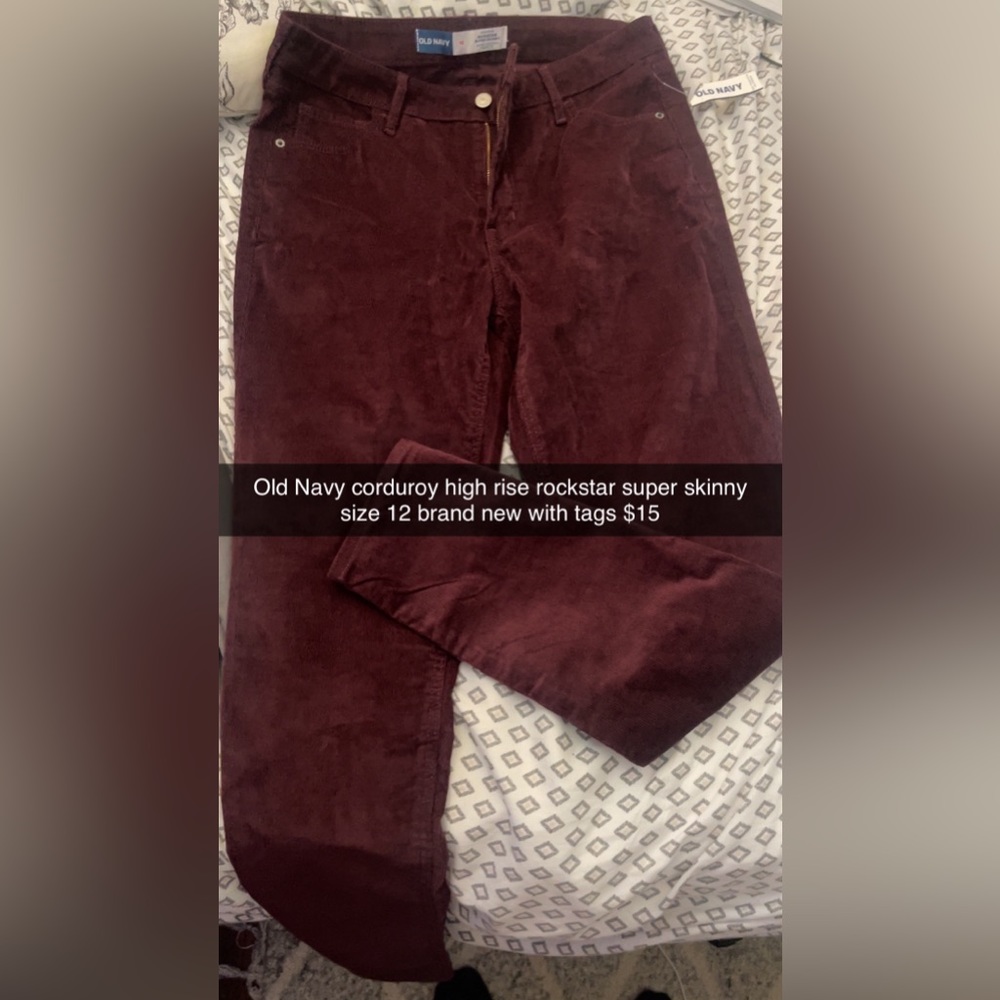 Old Navy corduroy pants size 12